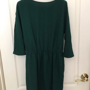Zara green dress